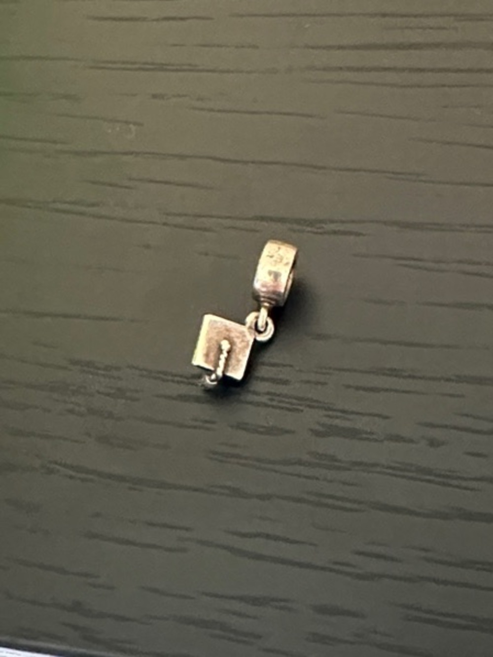 Pandora Graduation Cap Hat Sterling Silver 925 Charm ALE